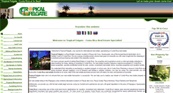 Desktop Screenshot of 1costarica.net